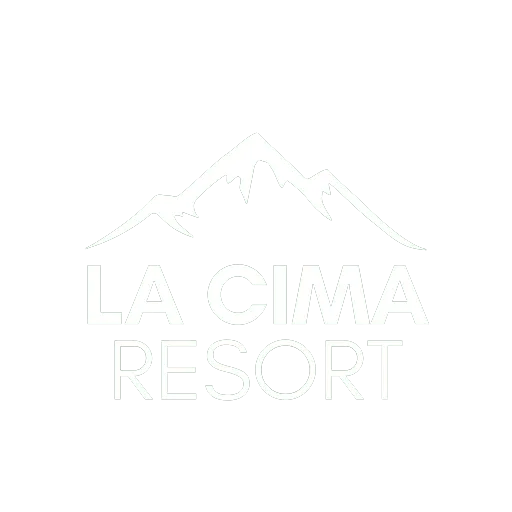 La Cima Resort logo blanco